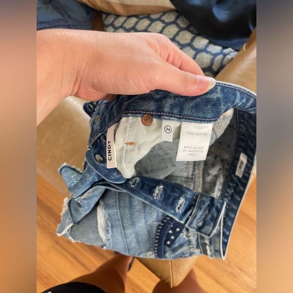 Revolve GRLFRND Cindy High-Rise Short in Island Girl Size 26 - Picture 9 of 9